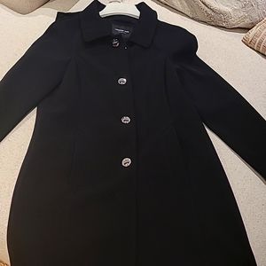 London Fog Black DressTrench coat